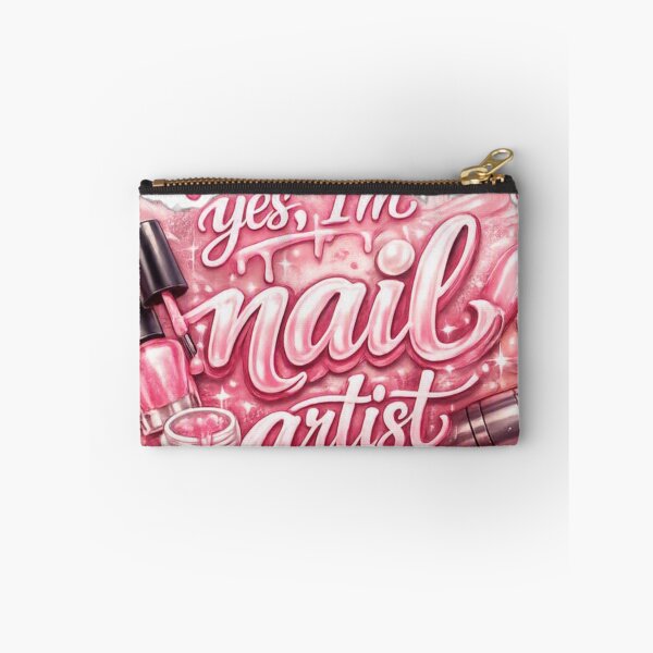 Item preview, Yes, I’m a Nail Artist – Cute Pink Nail Tech Manicure Design 2 designed and sold by Lalala cute.