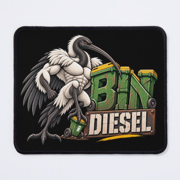 Item preview, Bin Diesel Aussie Bin Chicken Parody Design designed and sold by EverclearDesign.