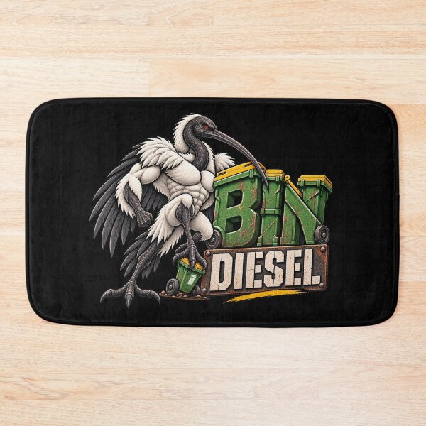 Item preview, Bin Diesel Aussie Bin Chicken Parody Design designed and sold by EverclearDesign.