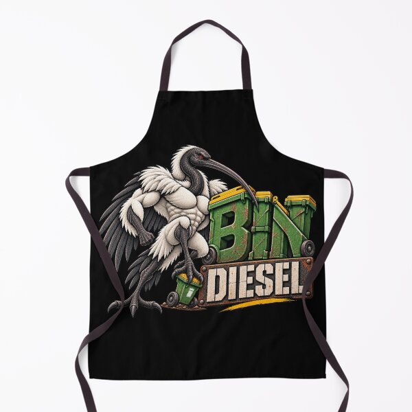 Item preview, Bin Diesel Aussie Bin Chicken Parody Design designed and sold by EverclearDesign.