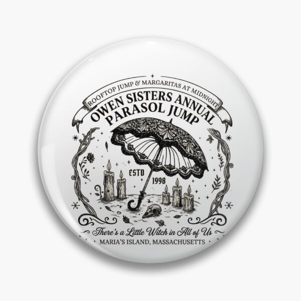 Item preview, Owens Sisters Parasol Jump – Witchy Midnight Margaritas designed and sold by roartusa.