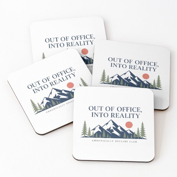 Item preview, Out of Office, Into Reality — Chronically Offline Club designed and sold by Art&Fun.