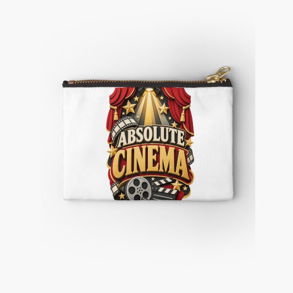 Item preview, Absolute Cinema Vintage Movie Lover Papercraft Typography designed and sold by Promoffy.