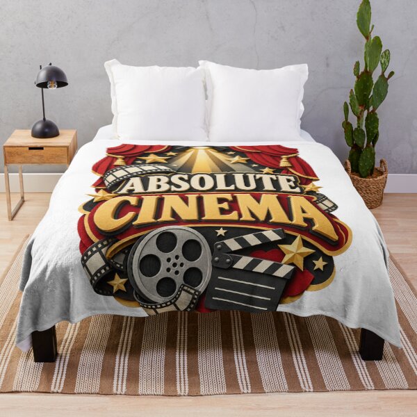 Item preview, Absolute Cinema Vintage Movie Lover Papercraft Typography designed and sold by Promoffy.