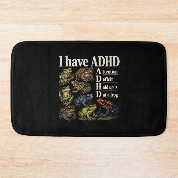 Item preview, I Have ADHD Frog designed and sold by a-turner-paint.