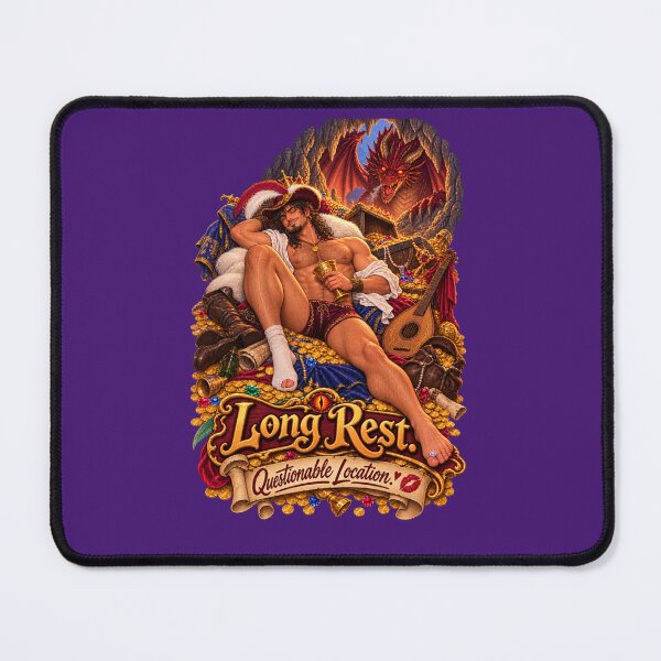 Item preview, Long Rest - Questionable Location designed and sold by bareblade.