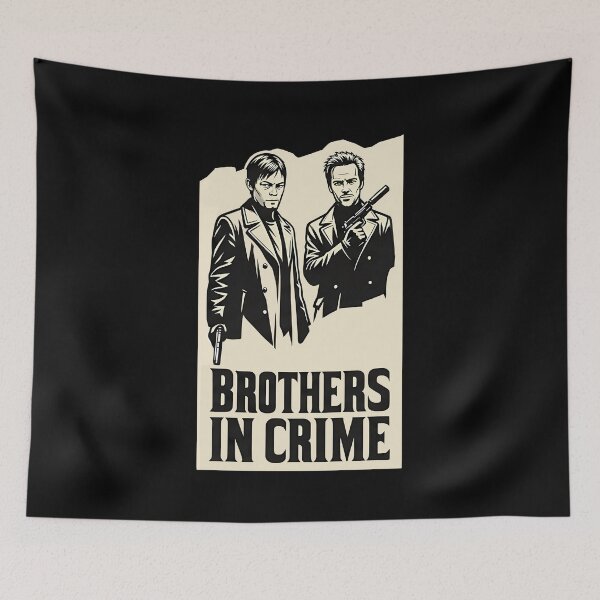 Item preview, Brothers In Crime - The Mafia Saint designed and sold by Karamram Studio.