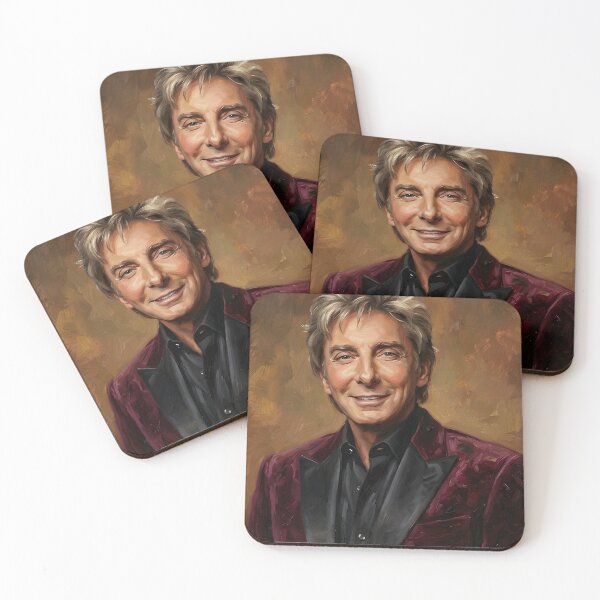 Item preview, Barry Manilow Oil Painting designed and sold by maretsad.