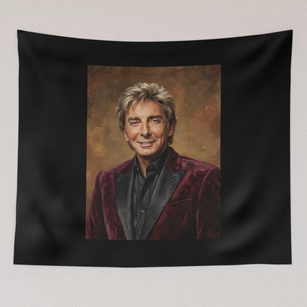 Item preview, Barry Manilow Oil Painting designed and sold by maretsad.