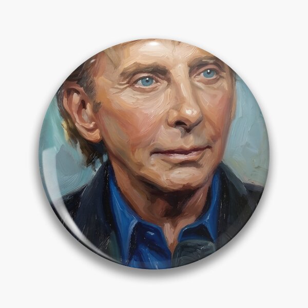 Item preview, Barry Manilow Oil Painting designed and sold by maretsad.