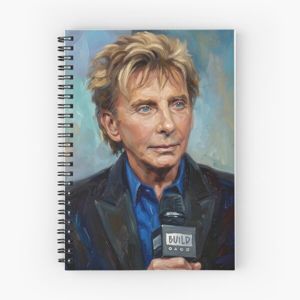Item preview, Barry Manilow Oil Painting designed and sold by maretsad.