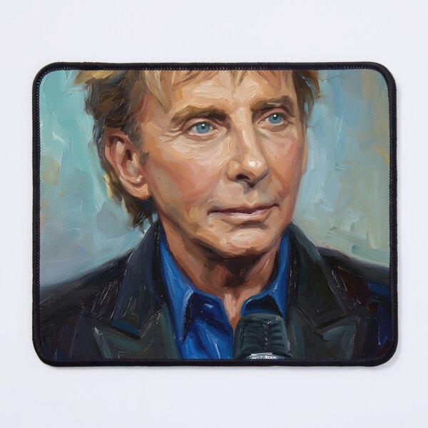 Item preview, Barry Manilow Oil Painting designed and sold by maretsad.