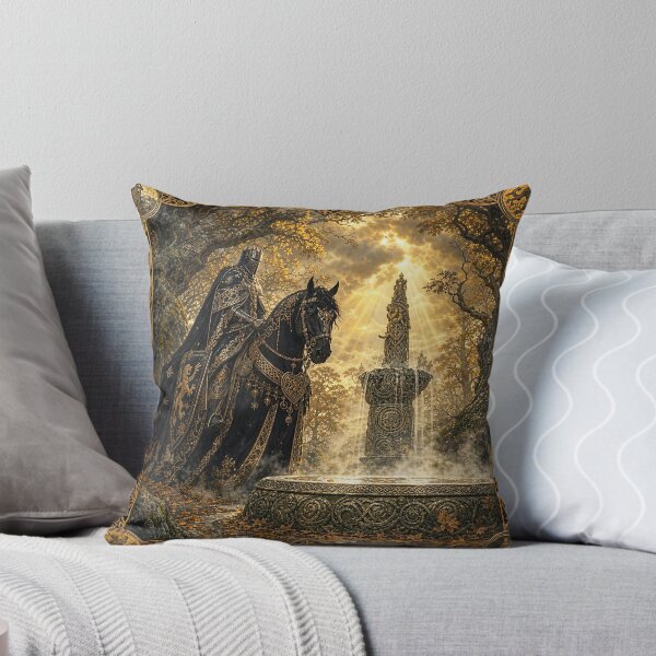 Item preview, Black Knight, Guardian of the Forest | Stoneflower-Art designed and sold by Stoneflower-Art.