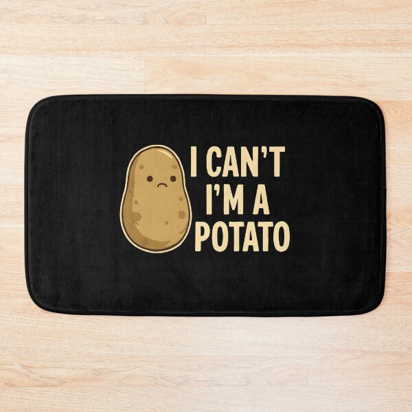 Item preview, I Cant Im A Potato Funny Couch Potato Introvert Humor designed and sold by Photo-Sphere101.