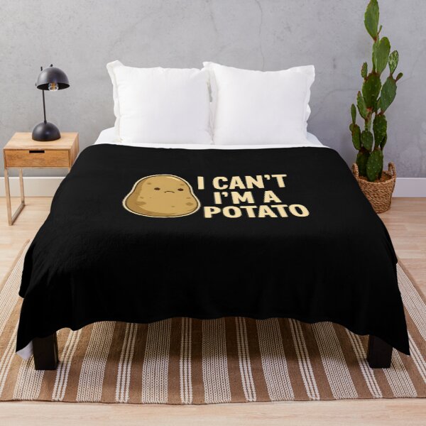 Item preview, I Cant Im A Potato Funny Couch Potato Introvert Humor designed and sold by Photo-Sphere101.