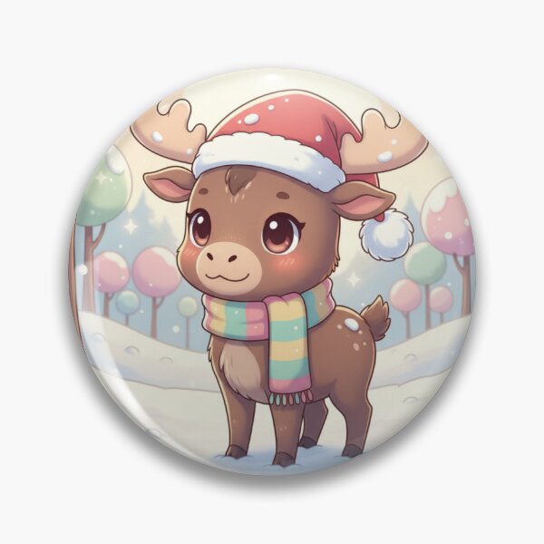 Aperçu de l'œuvre Adorable Jolly Moose créée et vendue par PawShow.