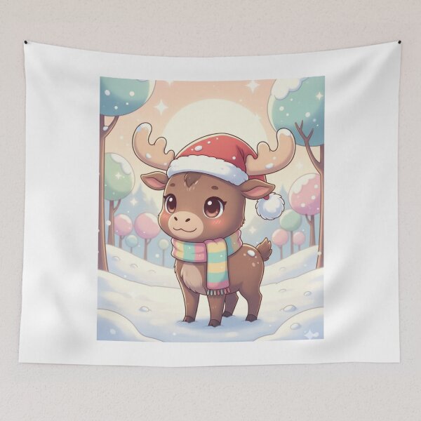 Item preview, Adorable Jolly Moose designed and sold by PawShow.