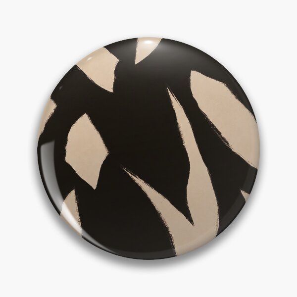 Item preview, Black Cream Organic Abstract Pattern designed and sold by Aniko Tulipan.