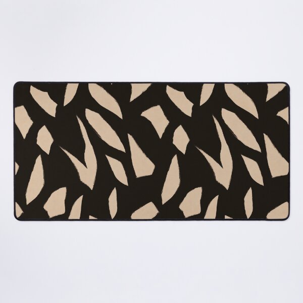 Item preview, Black Cream Organic Abstract Pattern designed and sold by Aniko Tulipan.