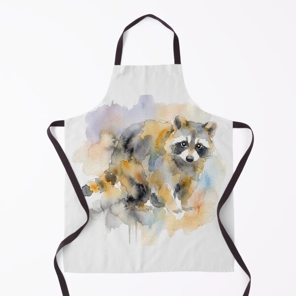 Item preview, Playful Raccoon Watercolor designed and sold by caracatita75.