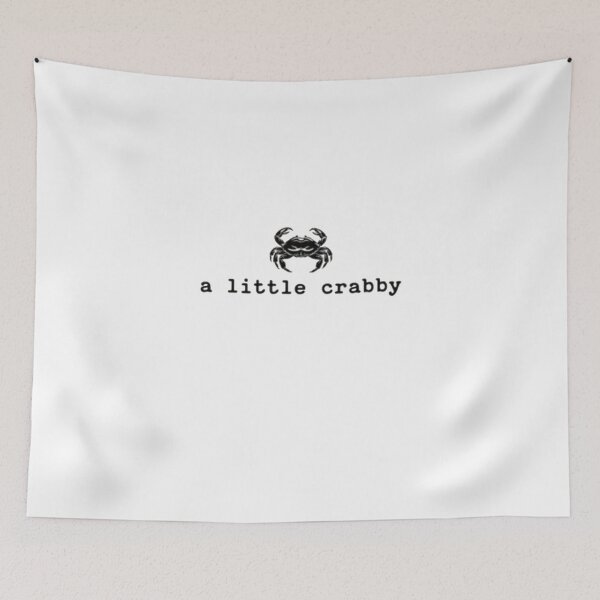 Item preview, A Little Crabby – Funny Coastal Beach Crab Design designed and sold by roartusa.