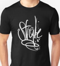 Enuf Style (White Print) Unisex T-Shirt