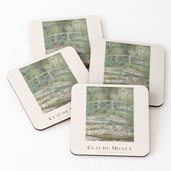 Item preview, Bridge over a Pond of Water Lilies designed and sold by Craphe.