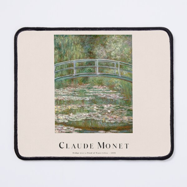 Item preview, Bridge over a Pond of Water Lilies designed and sold by Craphe.