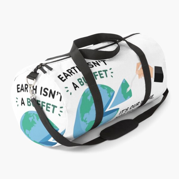 Item preview, Earth Isn’t A Buffet Environmental Quote Art designed and sold by Moody Critters.