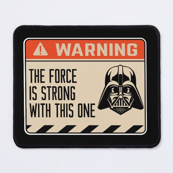 Item preview, The Force Is Strong With This One #theforce iconic phrase designed and sold by Rogue507.