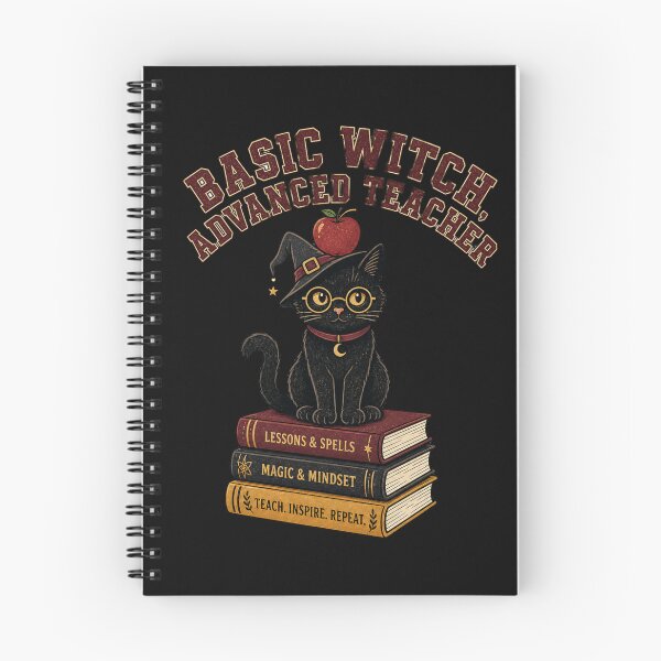 Item preview, Basic Witch Advanced Teacher Shirt, Comfort Colors® Black Cat Halloween Tee, Funny Teacher Graphic designed and sold by TshirtsLabs.