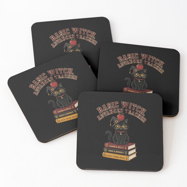 Item preview, Basic Witch Advanced Teacher Shirt, Comfort Colors® Black Cat Halloween Tee, Funny Teacher Graphic designed and sold by TshirtsLabs.