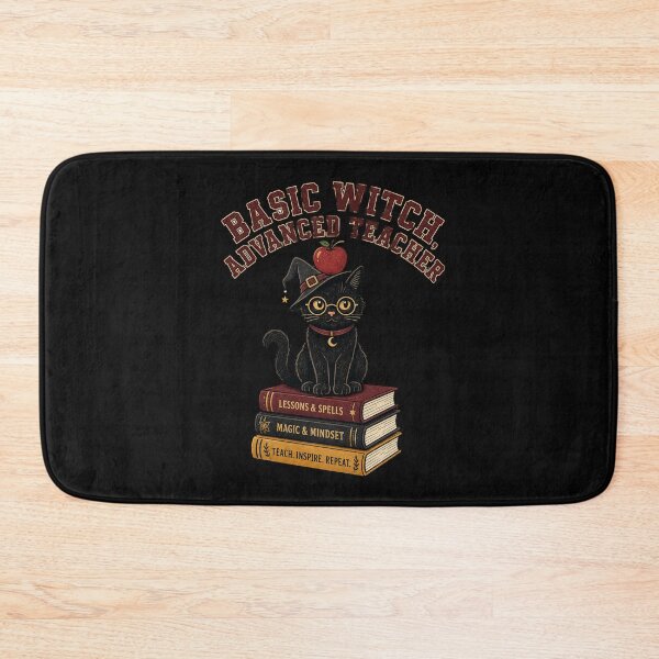 Item preview, Basic Witch Advanced Teacher Shirt, Comfort Colors® Black Cat Halloween Tee, Funny Teacher Graphic designed and sold by TshirtsLabs.