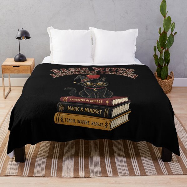 Item preview, Basic Witch Advanced Teacher Shirt, Comfort Colors® Black Cat Halloween Tee, Funny Teacher Graphic designed and sold by TshirtsLabs.