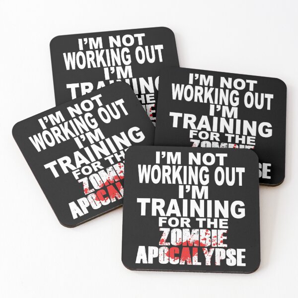 Item preview, Training For The Zombie Apocalypse   designed and sold by martinharrick66.