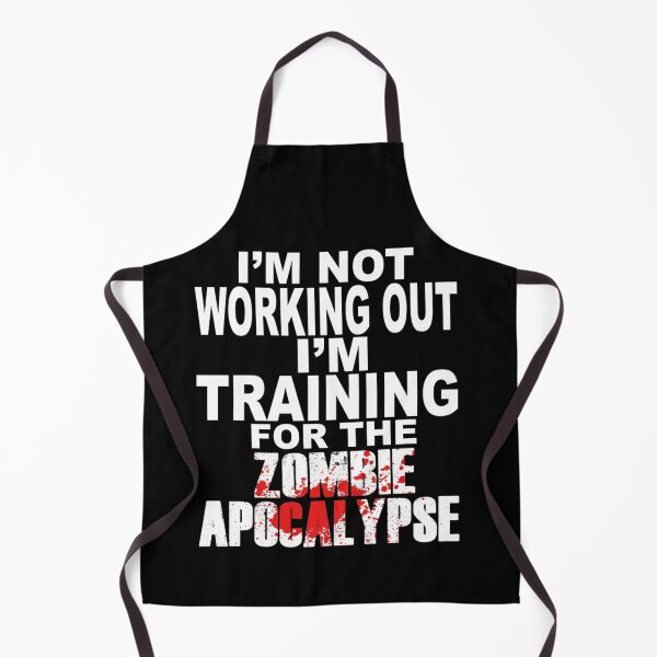 Item preview, Training For The Zombie Apocalypse designed and sold by martinharrick66.