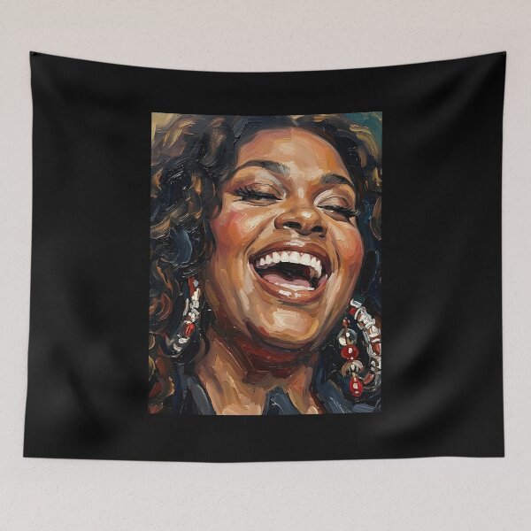 Item preview, Jill Scott Oil Painting designed and sold by maretsad.