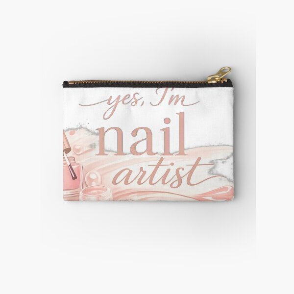Item preview, Yes, I’m a Nail Artist – Cute Pink Nail Tech Manicure Design 3 designed and sold by Lalala cute.