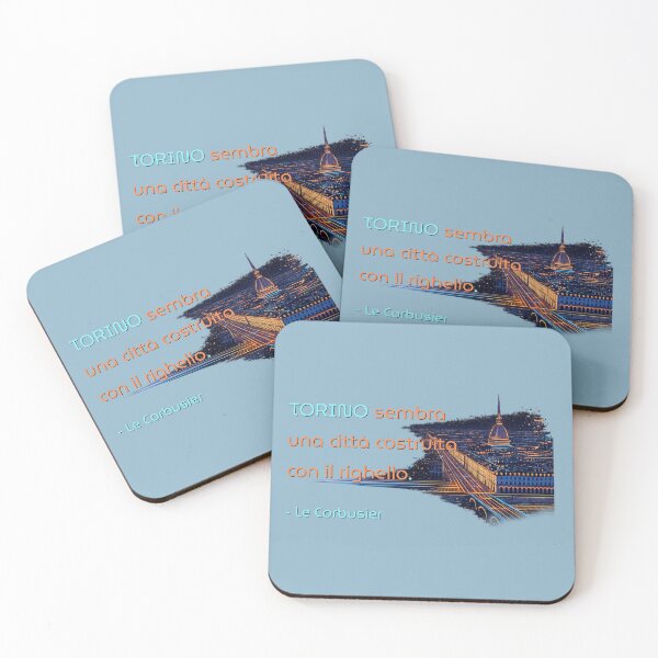 Item preview, Torino Le Corbusier Sabaude Quotes designed and sold by Torinostalgia.