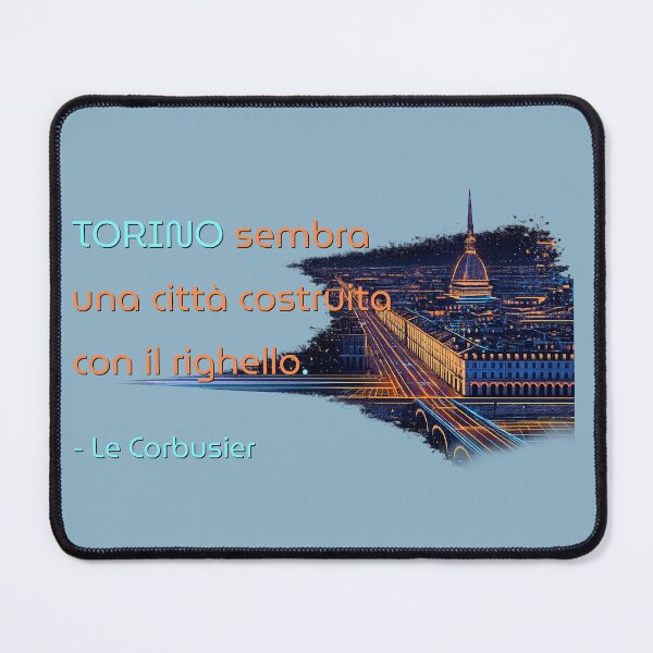 Item preview, Torino Le Corbusier Sabaude Quotes designed and sold by Torinostalgia.