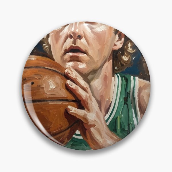 Item preview, Larry Bird Oil Painting designed and sold by maretsad.