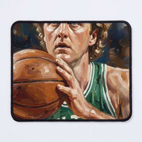 Item preview, Larry Bird Oil Painting designed and sold by maretsad.