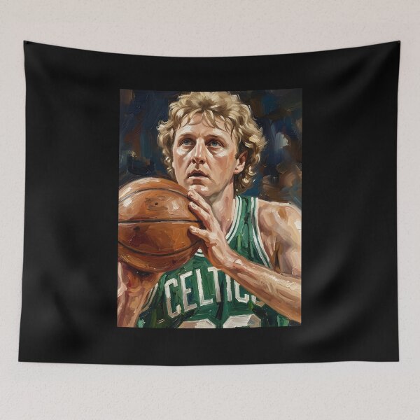 Item preview, Larry Bird Oil Painting designed and sold by maretsad.