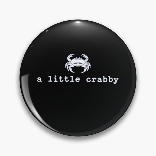 Item preview, A Little Crabby – Funny Coastal Beach Crab Design designed and sold by roartusa.