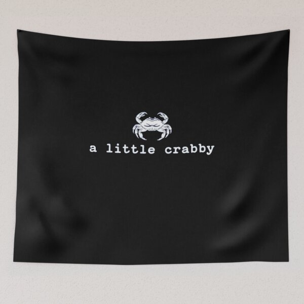 Item preview, A Little Crabby – Funny Coastal Beach Crab Design designed and sold by roartusa.
