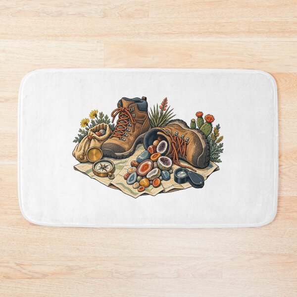 Item preview, Boots and Geodes designed and sold by UrbanCanvvas.