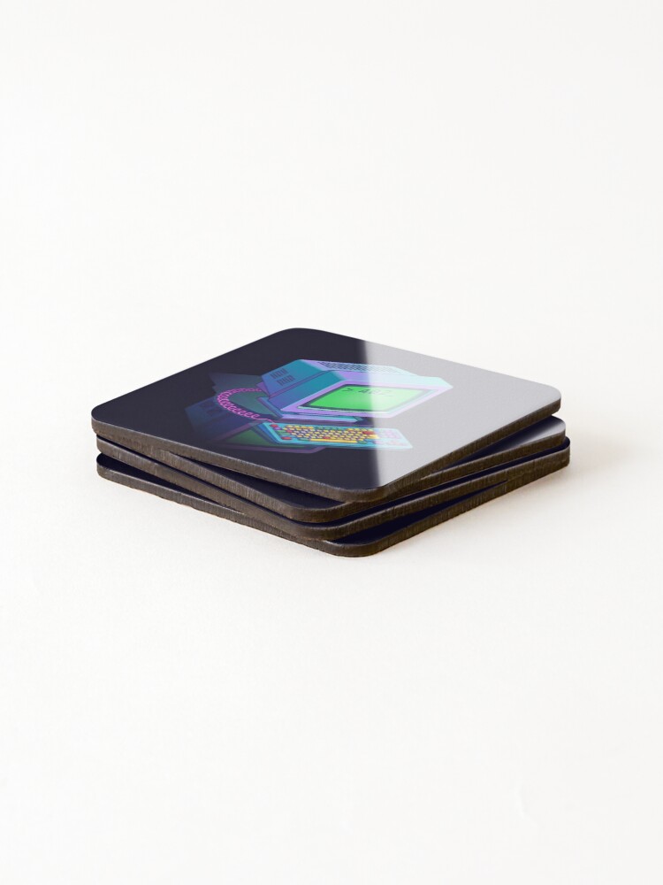 Thumbnail 4 of 5, Coasters (Set of 4), Cyberpunk Developer Workstation Code: 402 designed and sold by Code402.