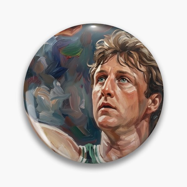Item preview, Larry Bird Oil Painting designed and sold by maretsad.