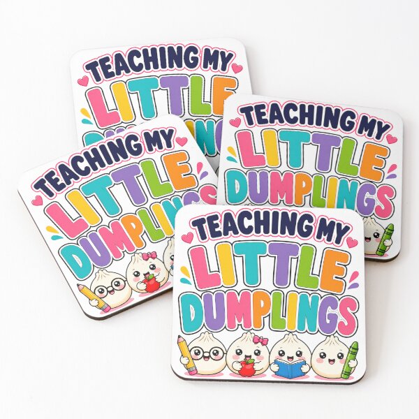 Item preview, Teaching My Little Dumplings Funny Back to School Teacher  designed and sold by WeirdlyMild.