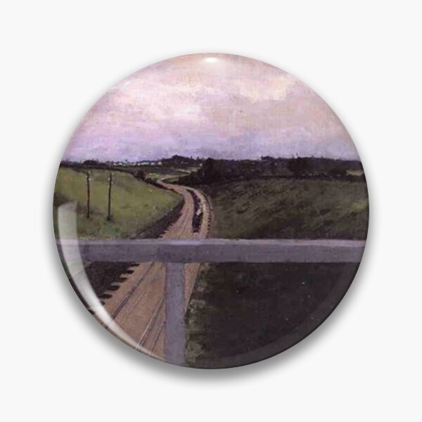 Item preview, Landscape with Railway Tracks designed and sold by SharonTheFirst.